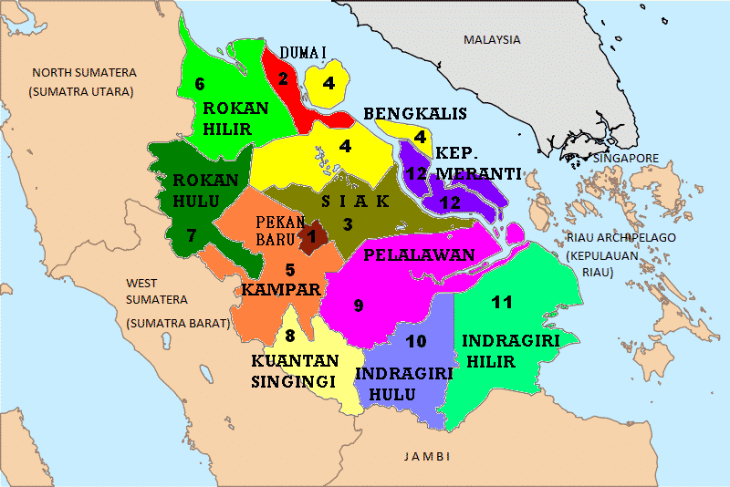 peta-riau