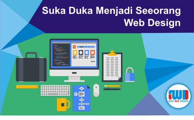 suka duka menjadi web design