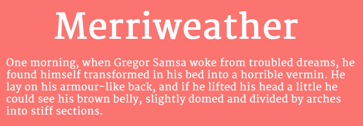 merriweatherfont