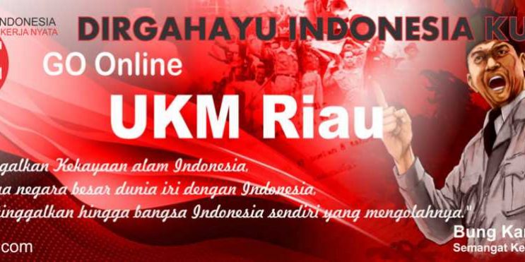 banner HUT RI 71 UKM riau