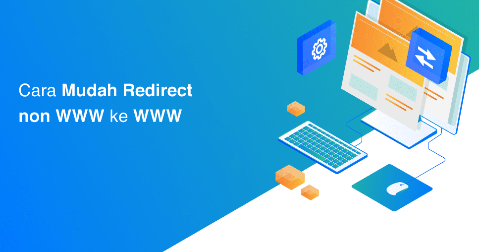 cara redirect website non www ke www