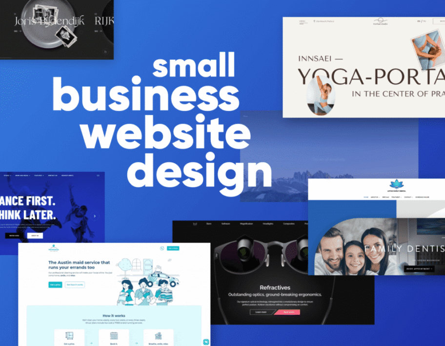 small business website design scaled